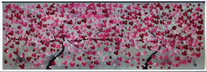 Friendship – Original Cherry Blossom Painting by Edelgard Schroer