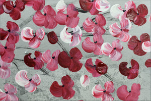 Friendship – Original Cherry Blossom Painting by Edelgard Schroer