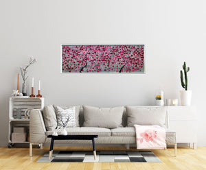 Friendship – Original Cherry Blossom Painting by Edelgard Schroer