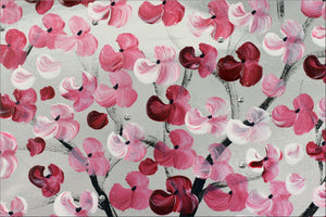 Friendship – Original Cherry Blossom Painting by Edelgard Schroer