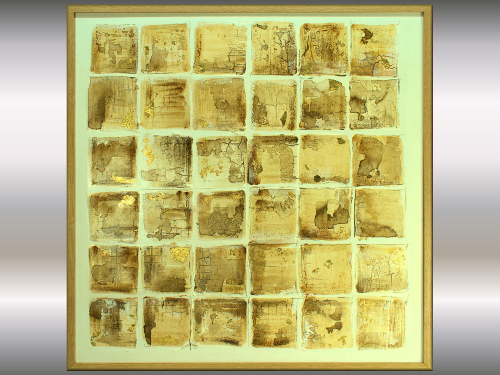 Memory Fields – Original Abstract Painting by Edelgard Schroer