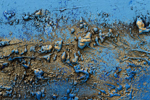 Blue Current | Original Abstract Seascape Painting | Edelgard Schroer