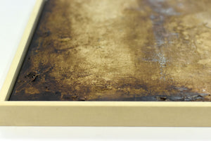 Golden Silence – Original Acrylic Painting by Edelgard Schroer