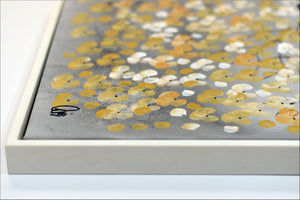 Golden Tree – Original Abstract Tree Painting by Edelgard Schroer
