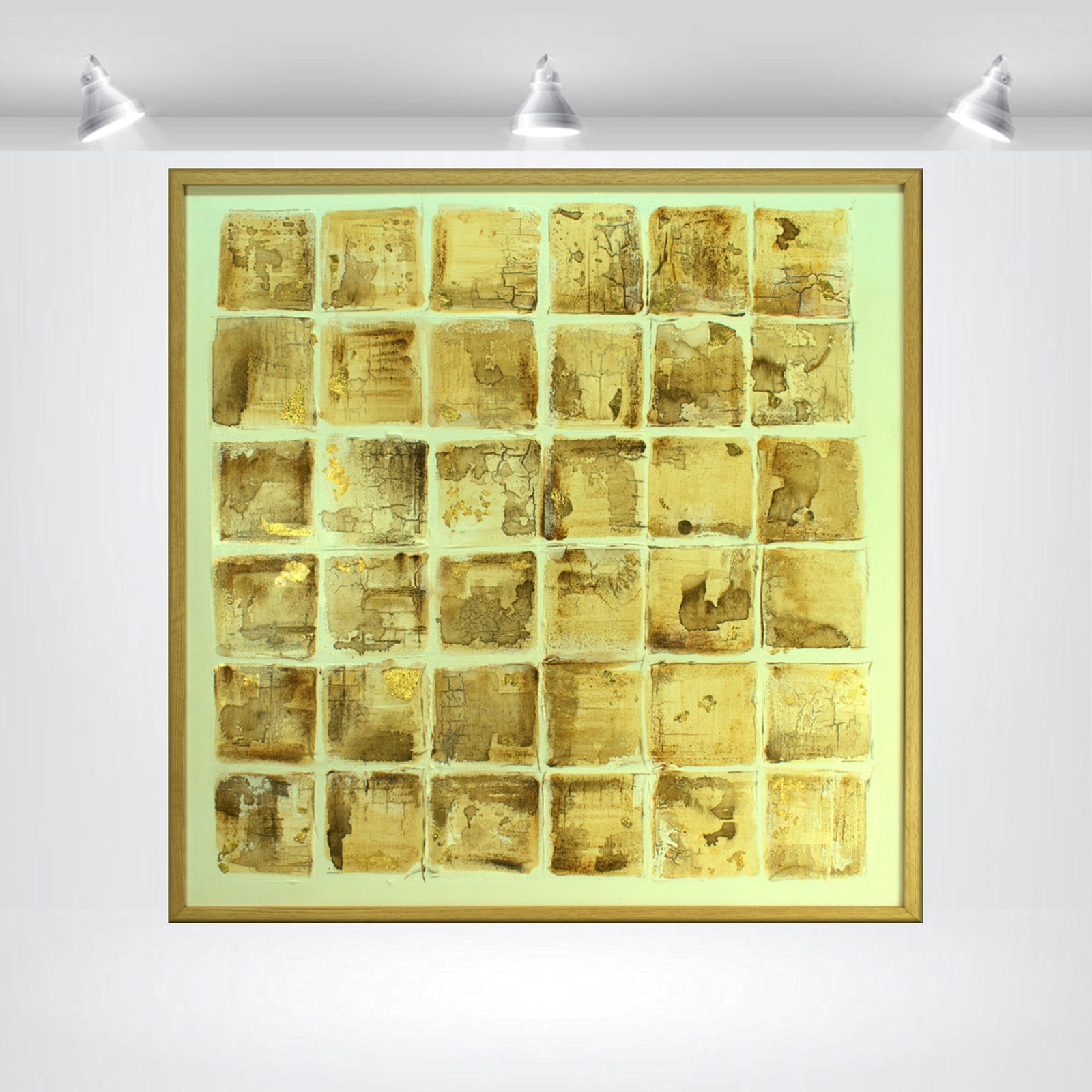 Memory Fields – Original Abstract Painting by Edelgard Schroer