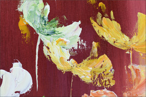 Colourful Spring – Large Original Floral Painting by Edelgard Schroer