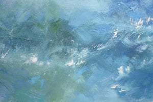 Surfers Cove | Original Oil Painting by Lesley Blackburn