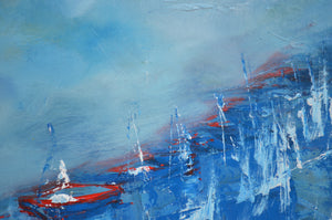 Surfers Cove | Original Oil Painting by Lesley Blackburn