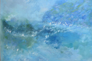 Surfers Cove | Original Oil Painting by Lesley Blackburn