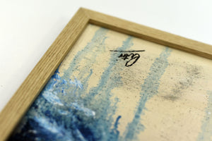 Blue Abstract Painting – Original Textured Contemporary Art | Blue Bloom