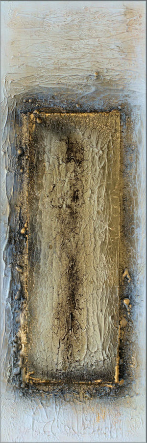 Gilded Thresholds – Original Acrylic Painting by Edelgard Schroer