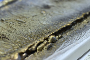 Gilded Thresholds – Original Acrylic Painting by Edelgard Schroer