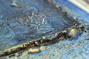 Gilded Thresholds – Original Acrylic Painting by Edelgard Schroer