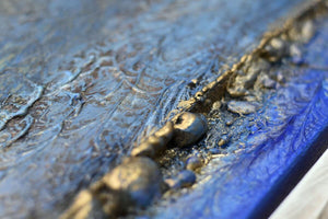 Gilded Thresholds – Original Acrylic Painting by Edelgard Schroer