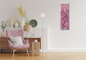 Flaming Blossoms – Original Cherry Blossom Painting by Edelgard Schroer