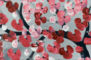 Dream of Spring – Original Cherry Blossom Painting by Edelgard Schroer