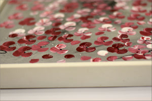 Flaming Blossoms – Original Cherry Blossom Painting by Edelgard Schroer