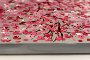 Cherry Blossom Symphony – Original Cherry Blossom Painting by Edelgard Schroer