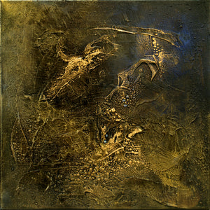 Angel’s Kiss – Original Textured Abstract Diptych by Edelgard Schroer