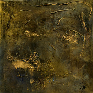 Angel’s Kiss – Original Textured Abstract Diptych by Edelgard Schroer