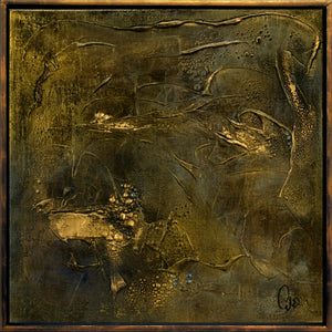 Angel’s Kiss – Original Textured Abstract Diptych by Edelgard Schroer