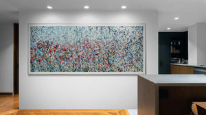 Wild Poppy Meadow Original Painting by Lesley Blackburn