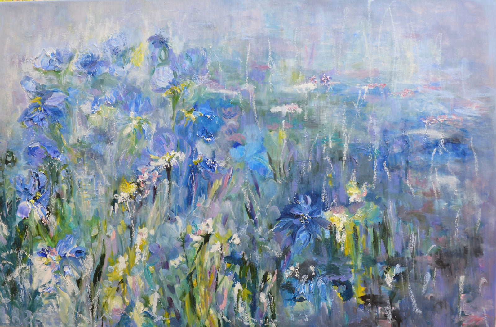 Lily of the Valley – Original Oil Painting by Lesley Blackburn