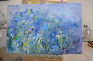 Lily of the Valley – Original Oil Painting by Lesley Blackburn