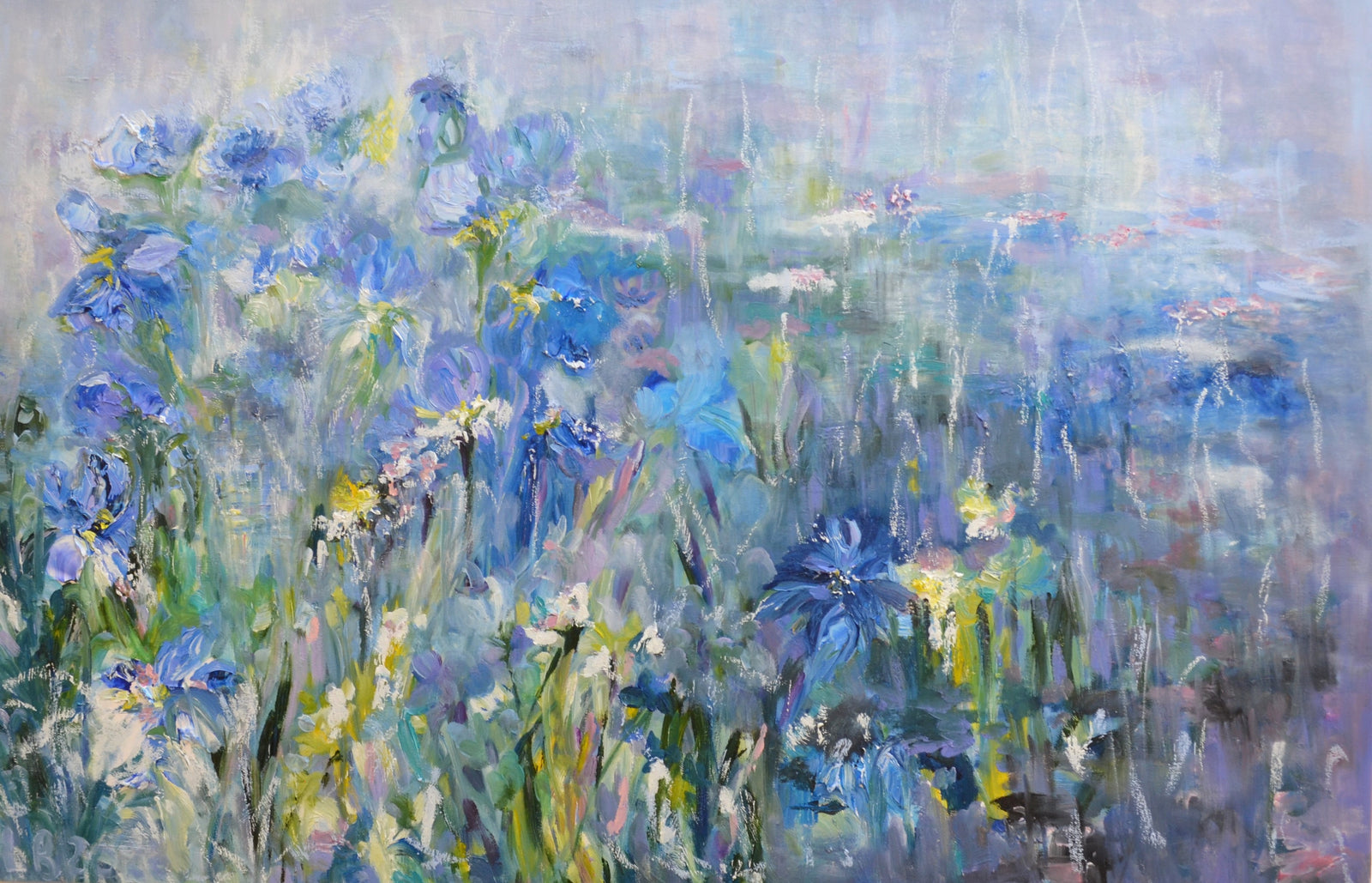 Lily of the Valley – Original Oil Painting by Lesley Blackburn
