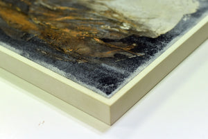 Gilded Horizon – Original Abstract Painting by Edelgard Schroer