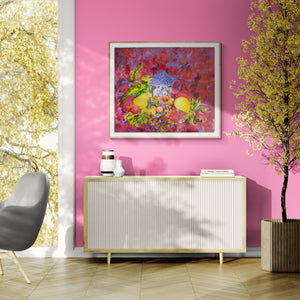 Autumn Fruits – Original Oil Painting by Lesley Blackburn