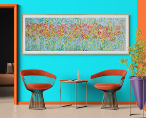 Summer Tulip Meadow — Original Painting by Lesley Blackburn
