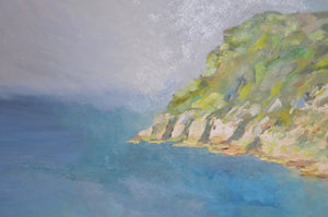 Lyme Regis Bay 2026 Oil Painting by Lesley Blackburn