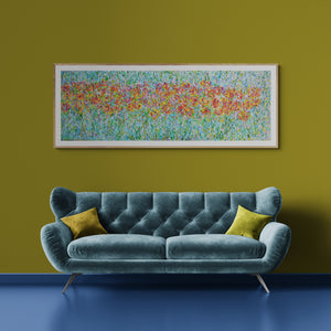 Summer Tulip Meadow — Original Painting by Lesley Blackburn