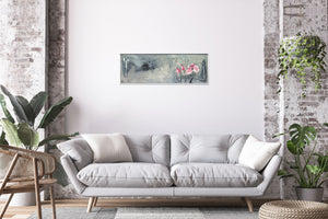 Summer Reverie – Original Abstract Floral Painting by Edelgard Schroer