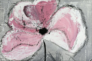 Summer Reverie – Original Abstract Floral Painting by Edelgard Schroer