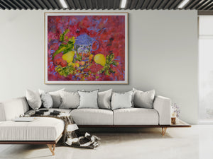 Autumn Fruits – Original Oil Painting by Lesley Blackburn