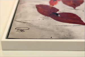 Poppy Love – Original Red Poppy Painting by Edelgard Schroer