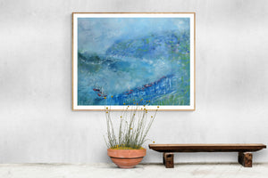 Surfers Cove | Original Oil Painting by Lesley Blackburn