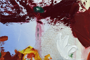Happyness 2 – Original Abstract Floral Painting by Edelgard Schroer