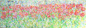 Red Tulip Meadow — Original Painting by Lesley Blackburn