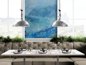 Surfers Cove | Original Oil Painting by Lesley Blackburn