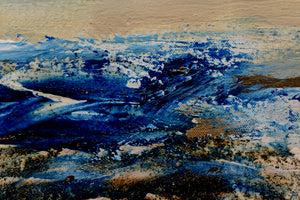 Tidal Memory Original Seascape Painting by Edelgard Schroer