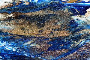 Tidal Memory Original Seascape Painting by Edelgard Schroer