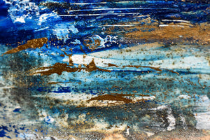 Tidal Memory Original Seascape Painting by Edelgard Schroer