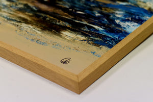 Tidal Memory Original Seascape Painting by Edelgard Schroer