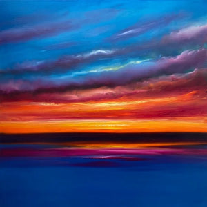 Through the Future Original Oil Painting