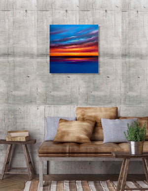 Through the Future Original Oil Painting