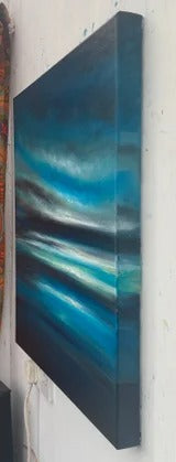 In the Silence Original Oil Painting