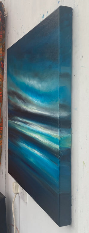 In the Silence Original Oil Painting